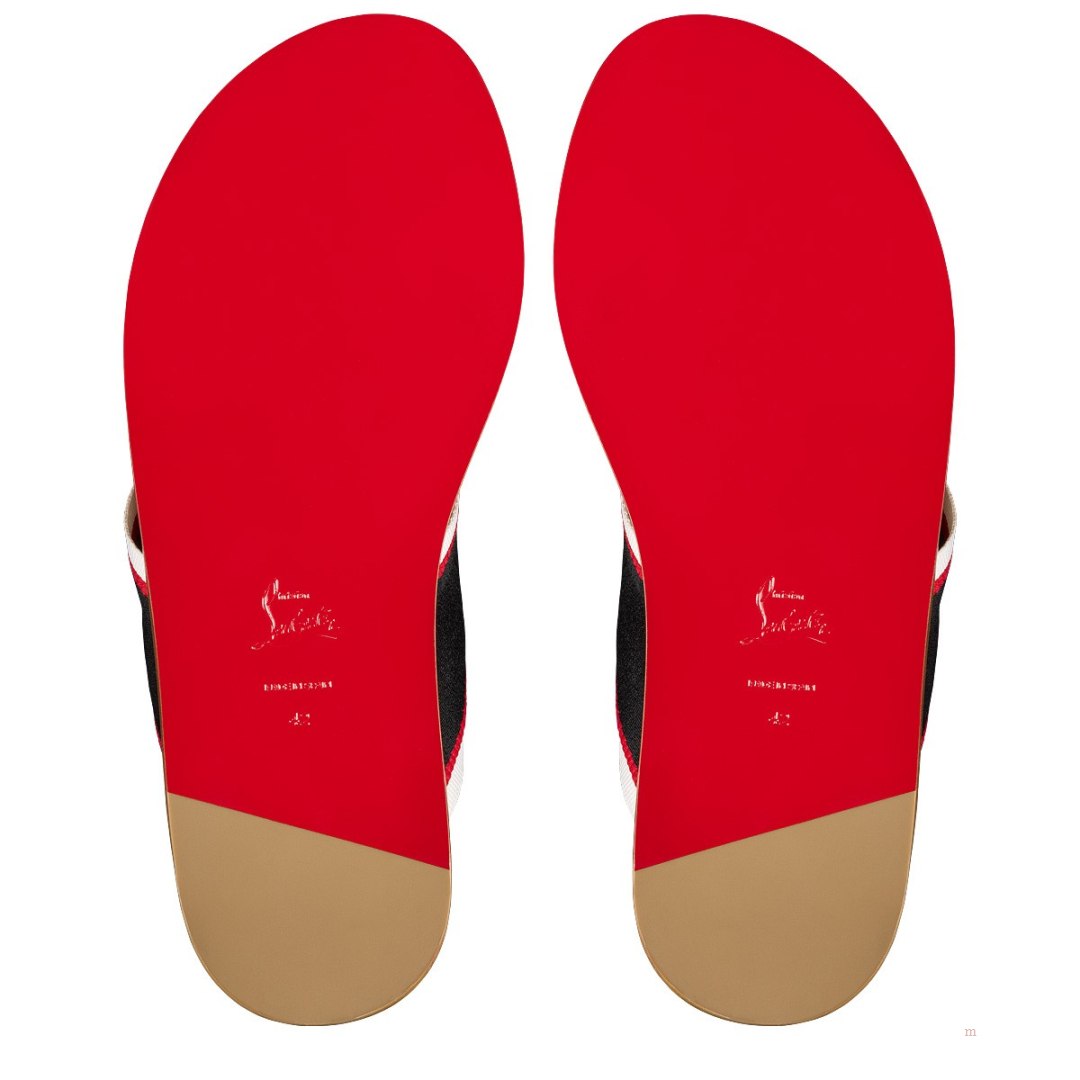 Christian Louboutin Hot Flip Men's Flip Flops Blue | DVZBIF207