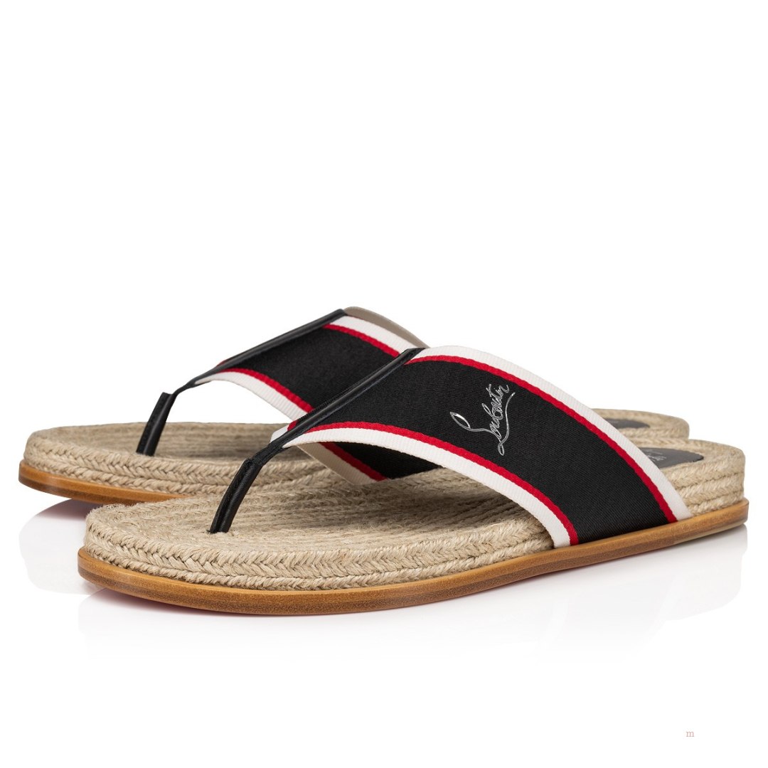 Christian Louboutin Hot Flip Men\'s Flip Flops Blue | DVZBIF207