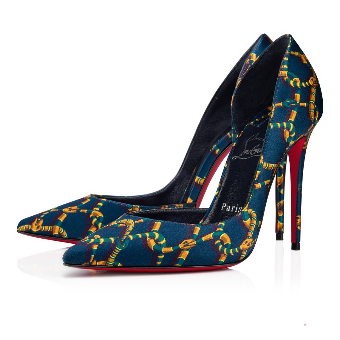 Christian Louboutin Iriza Women's Pumps Blue | YFAGUC158