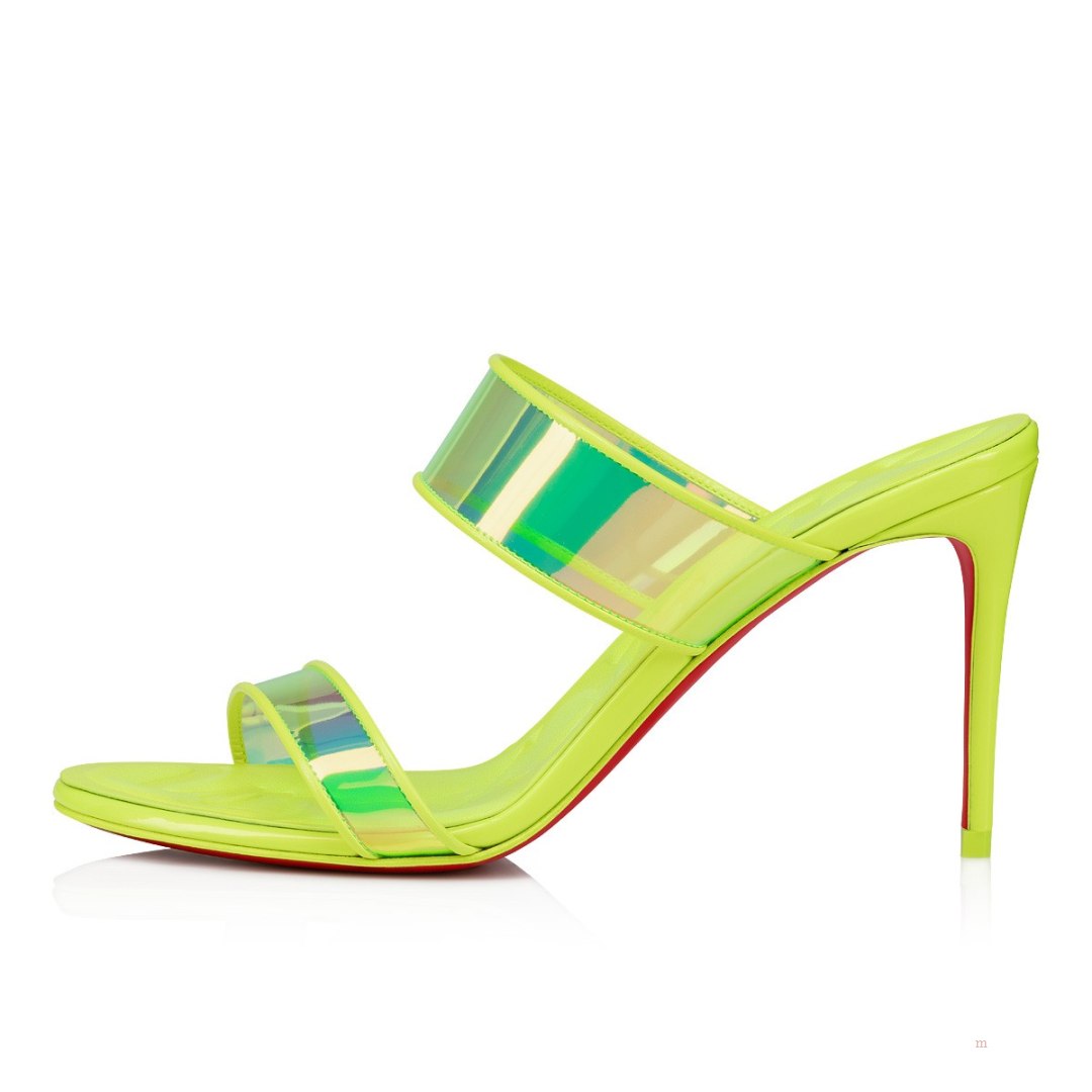 Christian Louboutin Just Loubi Women's Sandals Yellow | PKOSVZ356