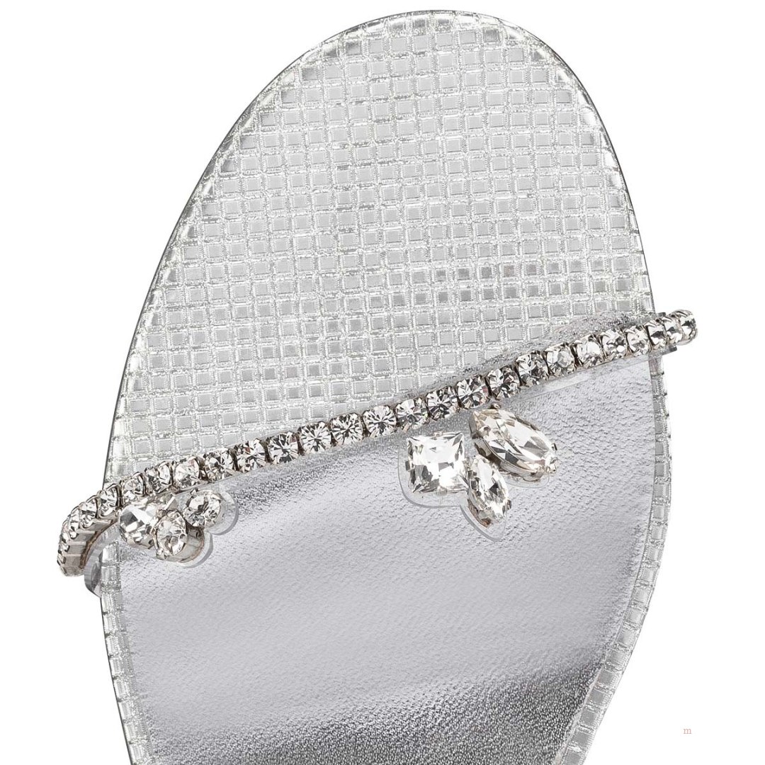 Christian Louboutin Just Queenie Women's Sandals Silver | HRGYQI564