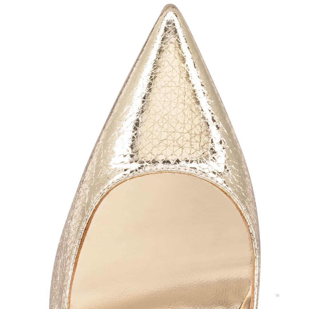 Christian Louboutin Kate Women's Pumps Gold | DOYXQU645