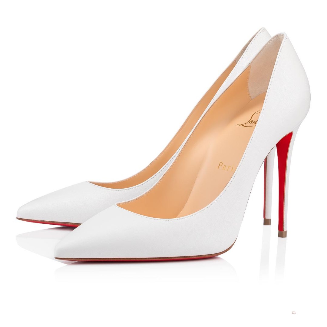 Christian Louboutin Kate Women\'s Pumps White | YNXEGO037