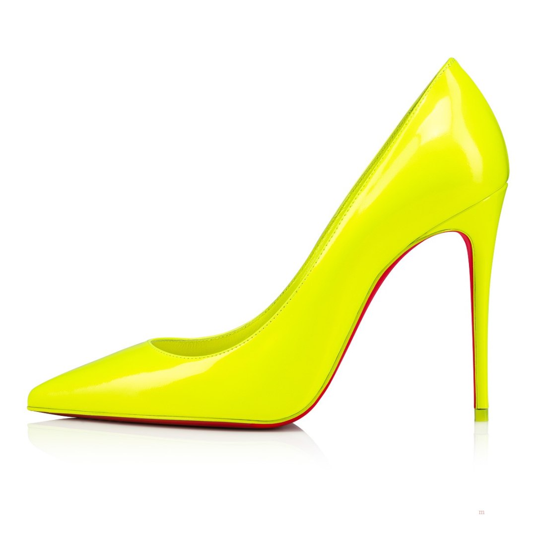 Christian Louboutin Kate Women's Pumps Yellow | IRYSQJ613