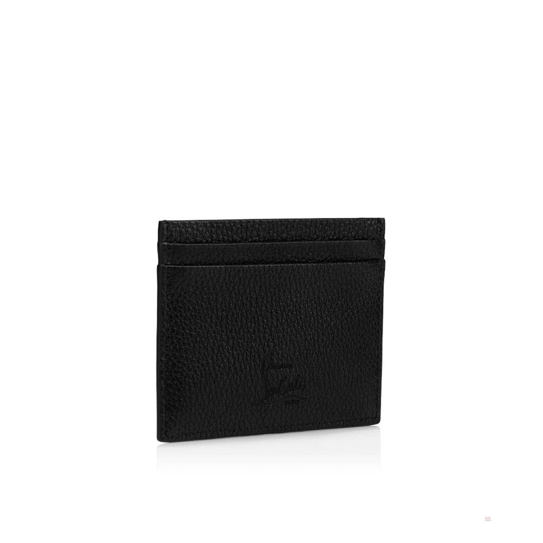 Christian Louboutin Kios Men's Card Holder Black | BDUKNL160