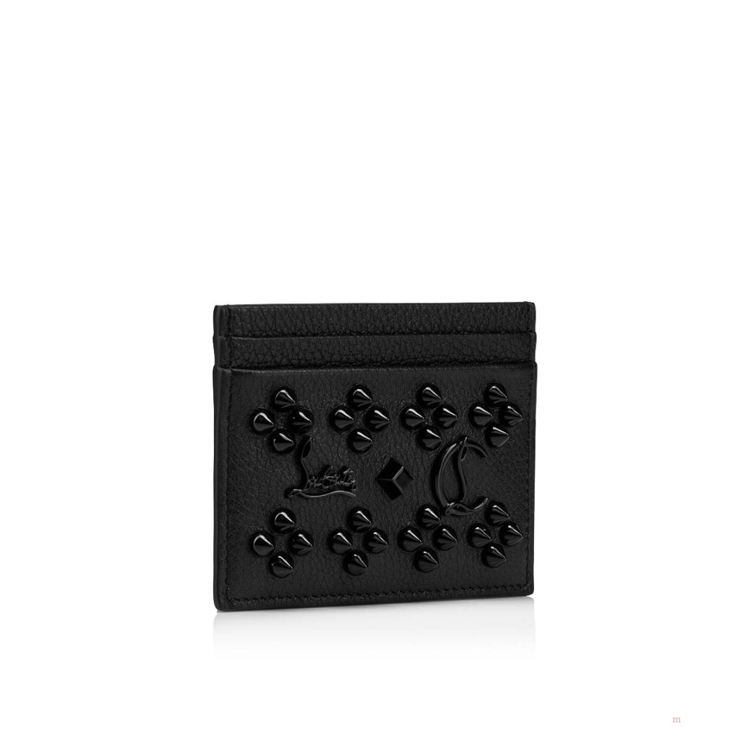 Christian Louboutin Kios Women's Card Holder Black | VWCOUP209