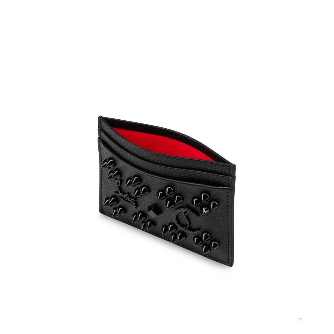 Christian Louboutin Kios Women's Card Holder Black | VWCOUP209