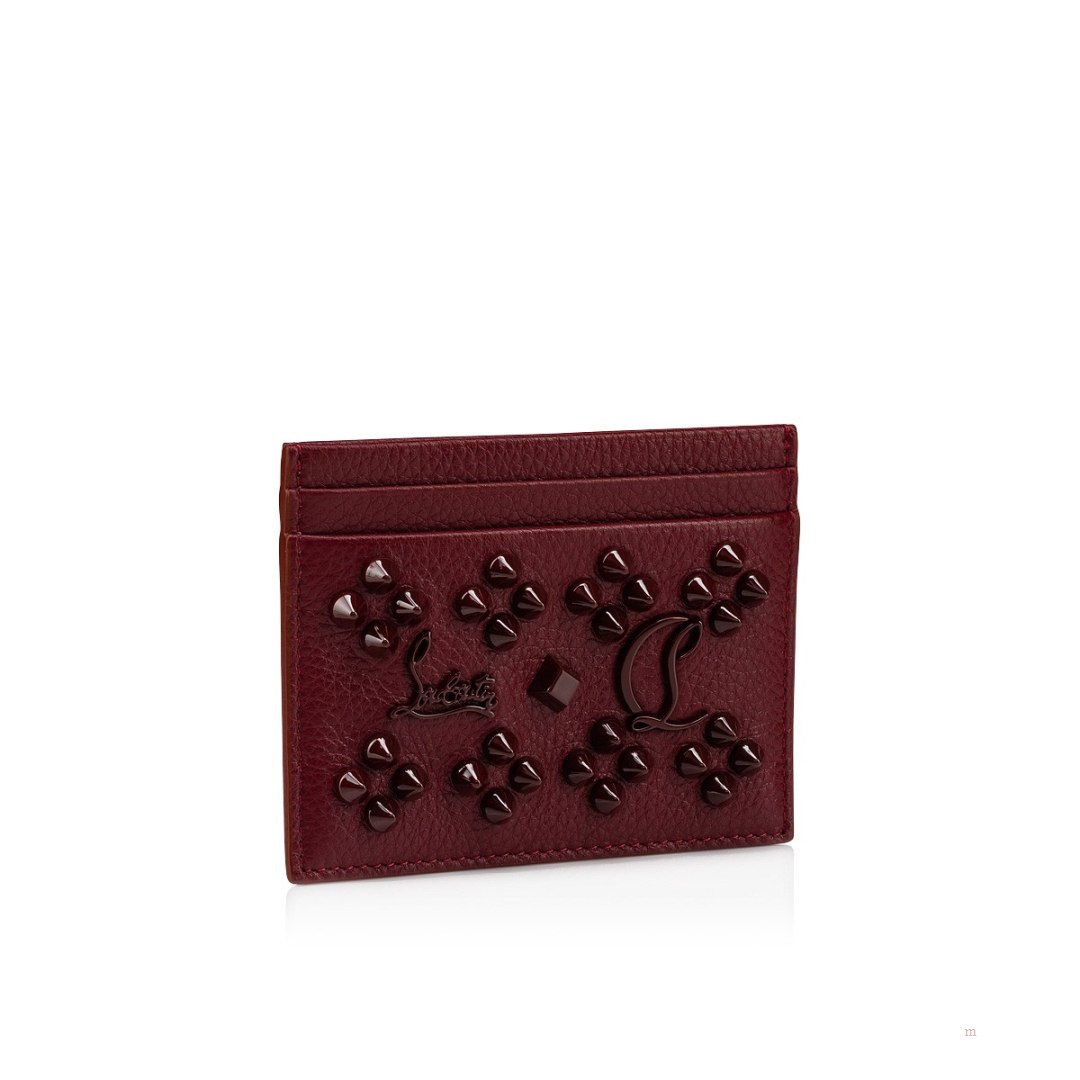 Christian Louboutin Kios card holder Women's Card Holder Red | WFTHBG264