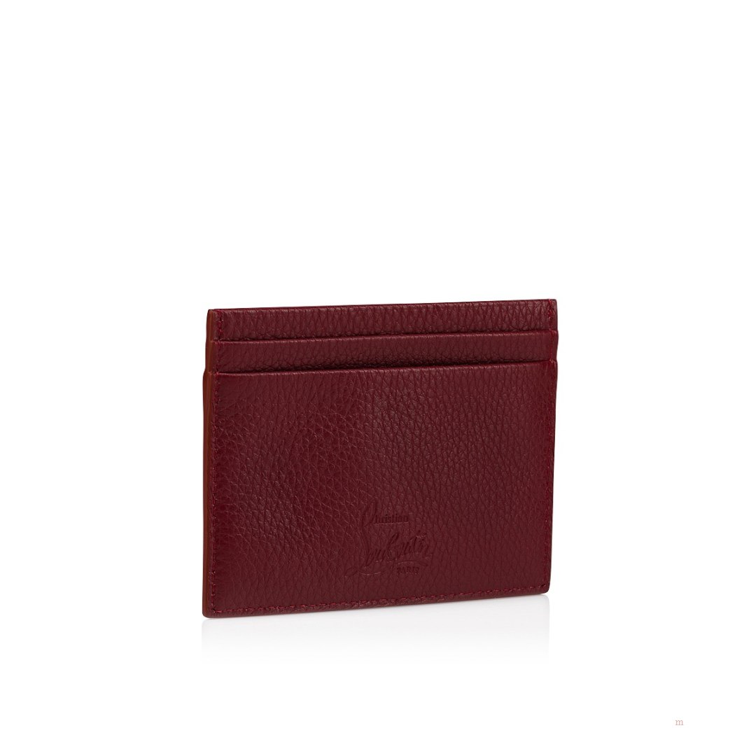 Christian Louboutin Kios card holder Women's Card Holder Red | WFTHBG264