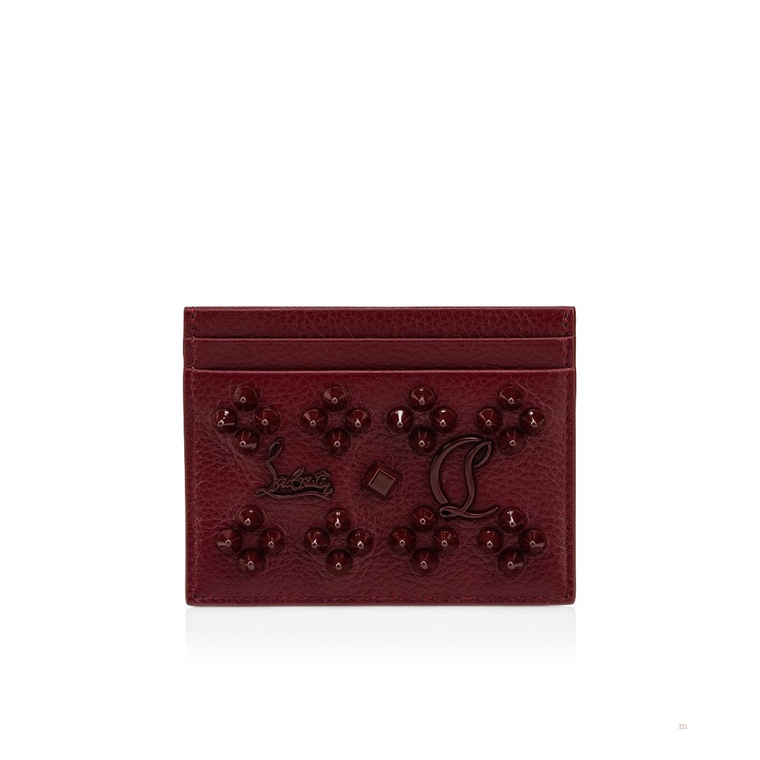 Christian Louboutin Kios card holder Women\'s Card Holder Red | WFTHBG264