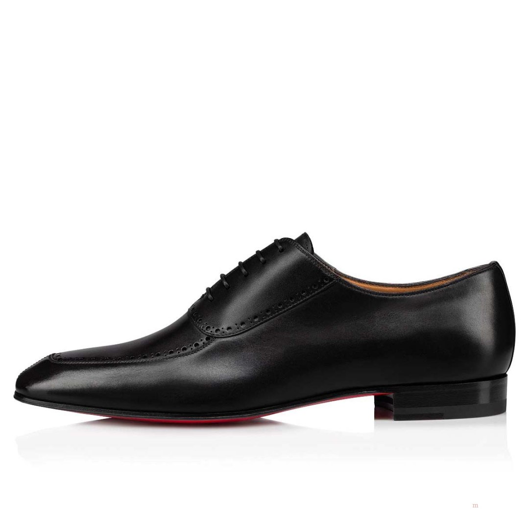 Christian Louboutin Lafitoch Men's Lace Up Shoes Black | XOJIEW624