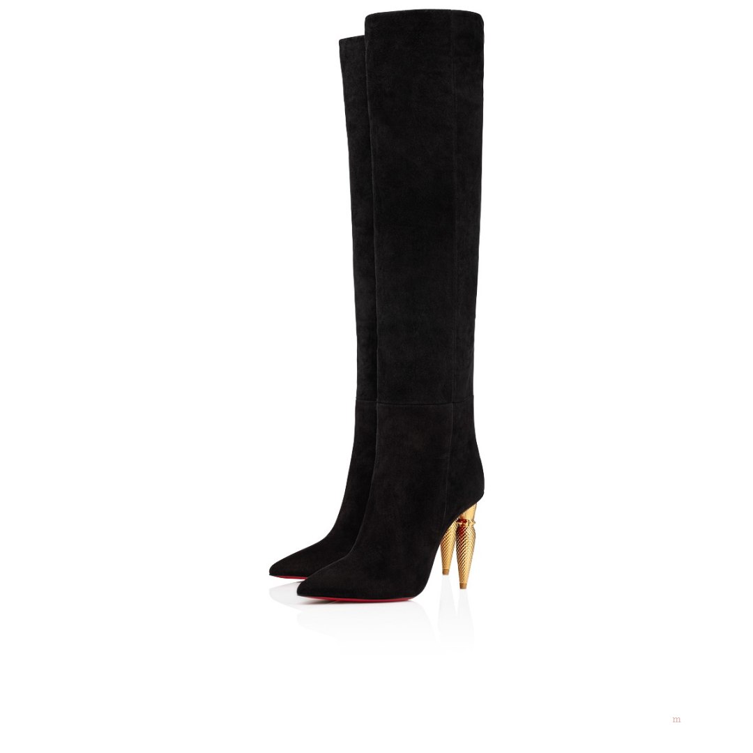 Christian Louboutin Lipbotta Women's Knee-high Boots Black | KTPHAN058