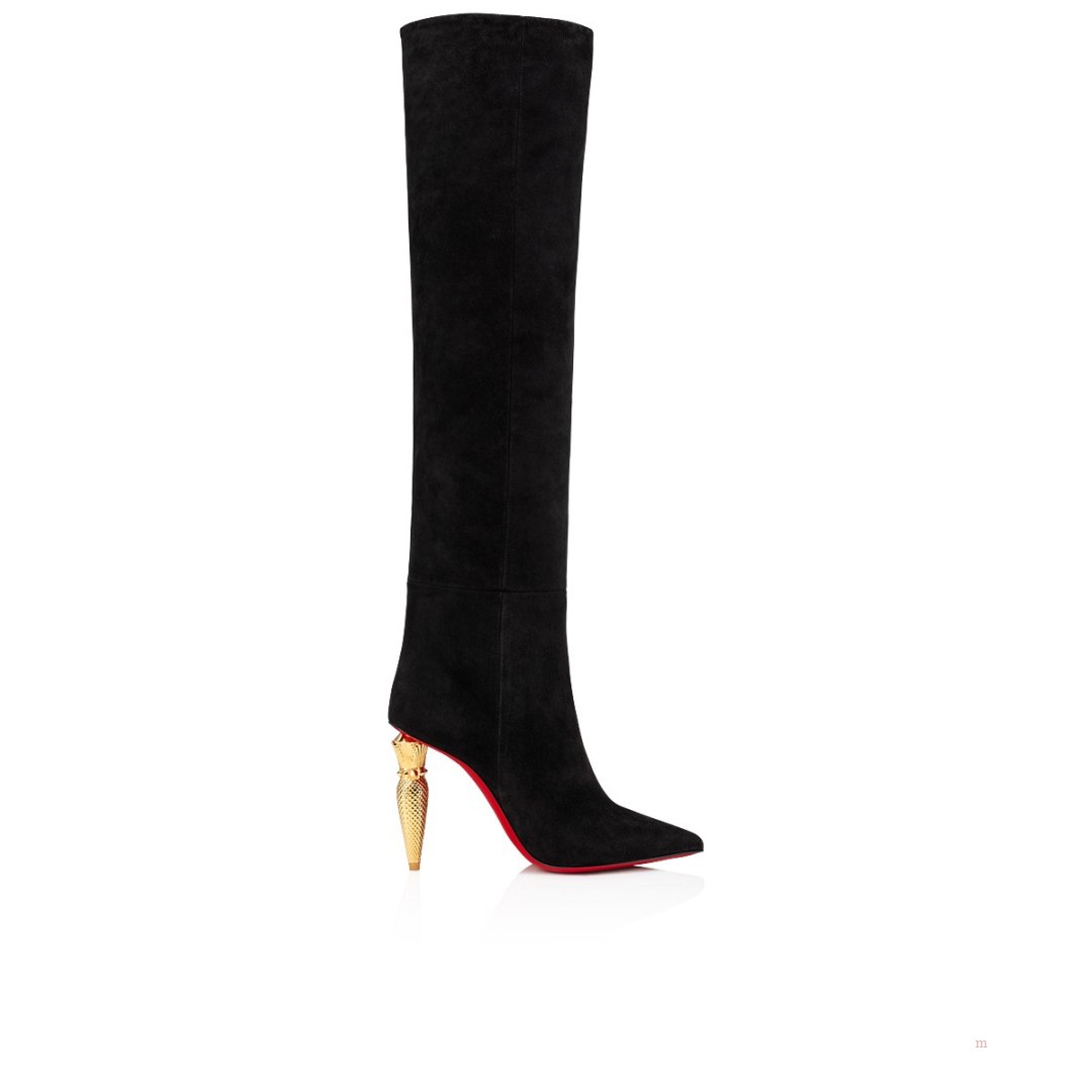 Christian Louboutin Lipbotta Women's Knee-high Boots Black | KTPHAN058