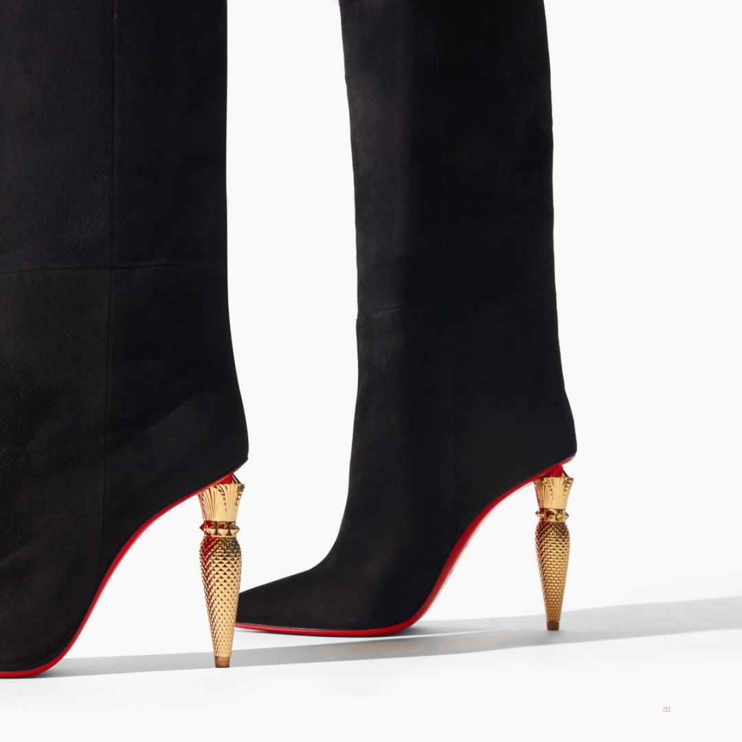 Christian Louboutin Lipbotta Women's Knee-high Boots Black | KTPHAN058