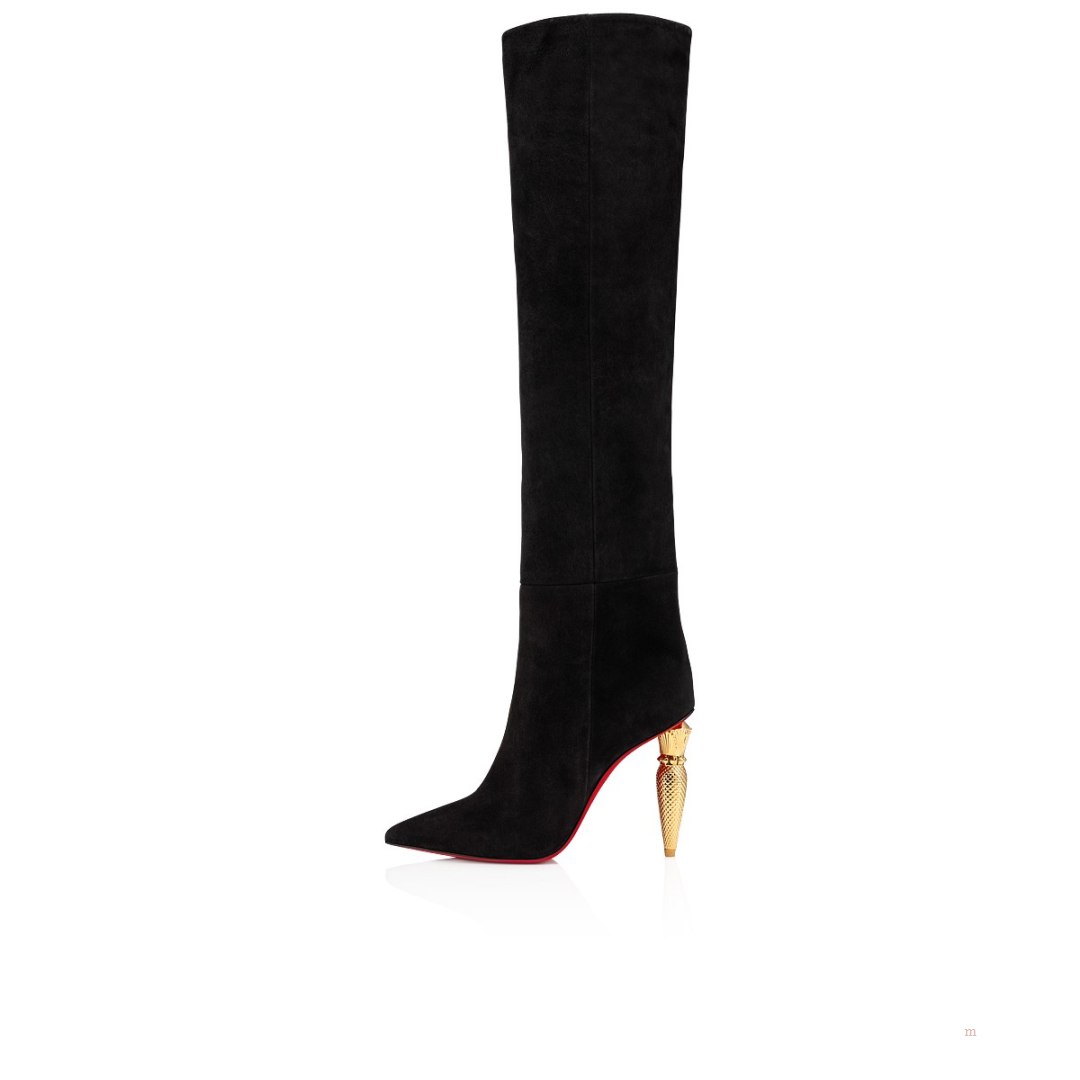 Christian Louboutin Lipbotta Women's Knee-high Boots Black | KTPHAN058