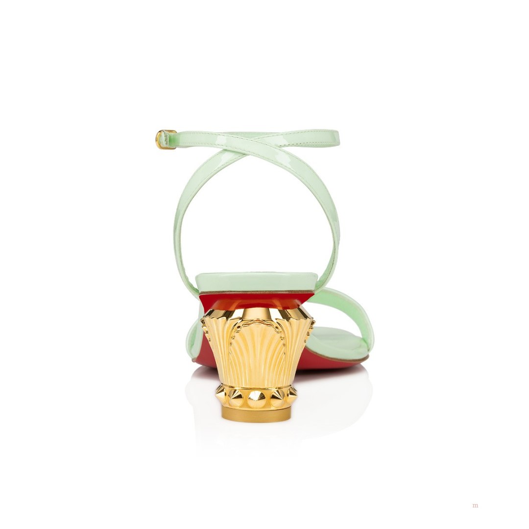 Christian Louboutin Lipsita Queen Women's Sandals Green | ZNXAHT532