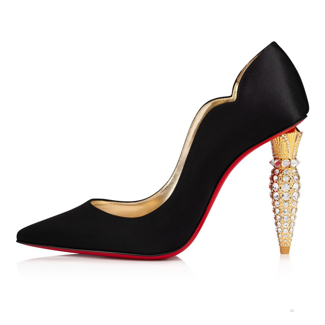 Christian Louboutin Lipstrass Pump Women's Pumps Black | LIZSRC873