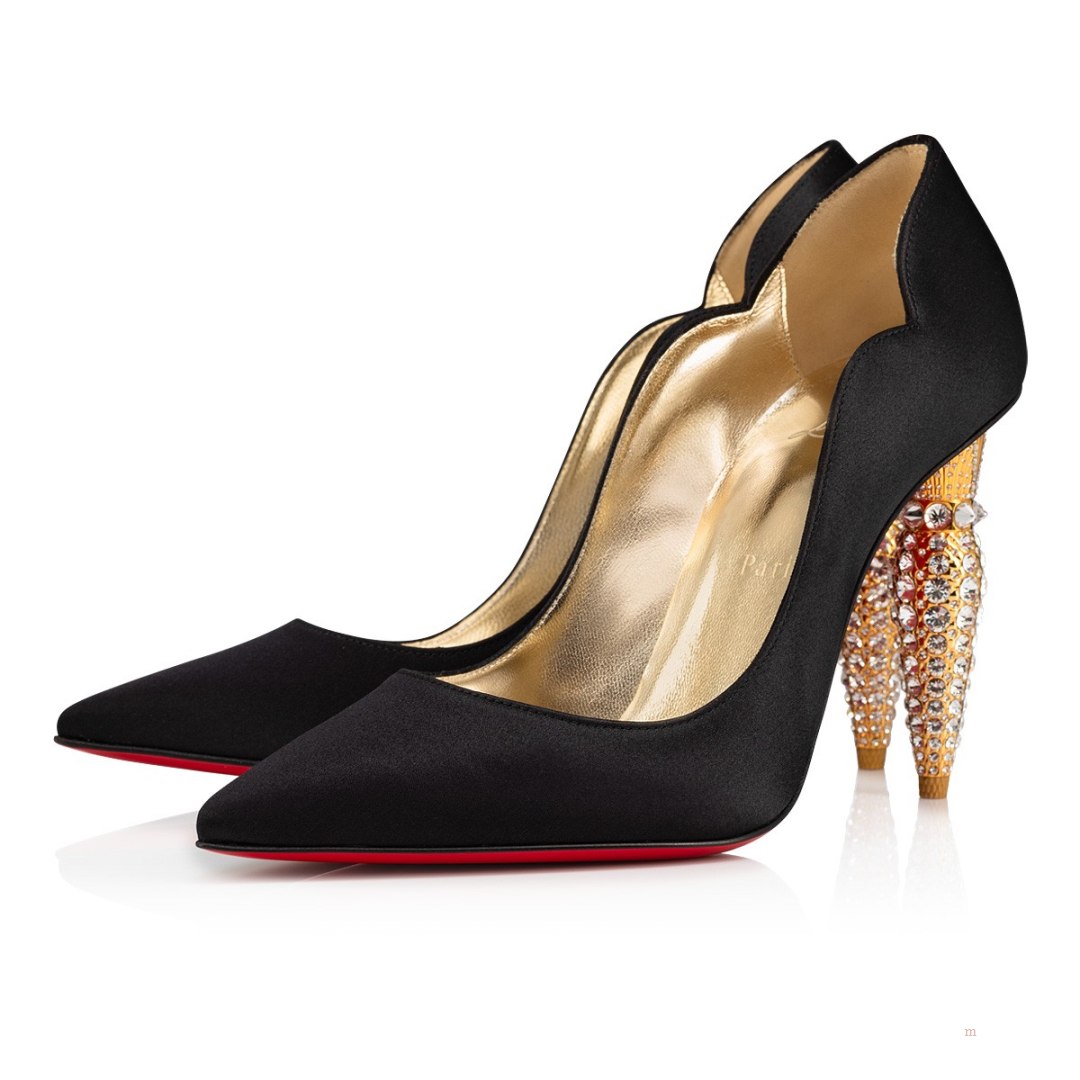 Christian Louboutin Lipstrass Pump Women\'s Pumps Black | LIZSRC873