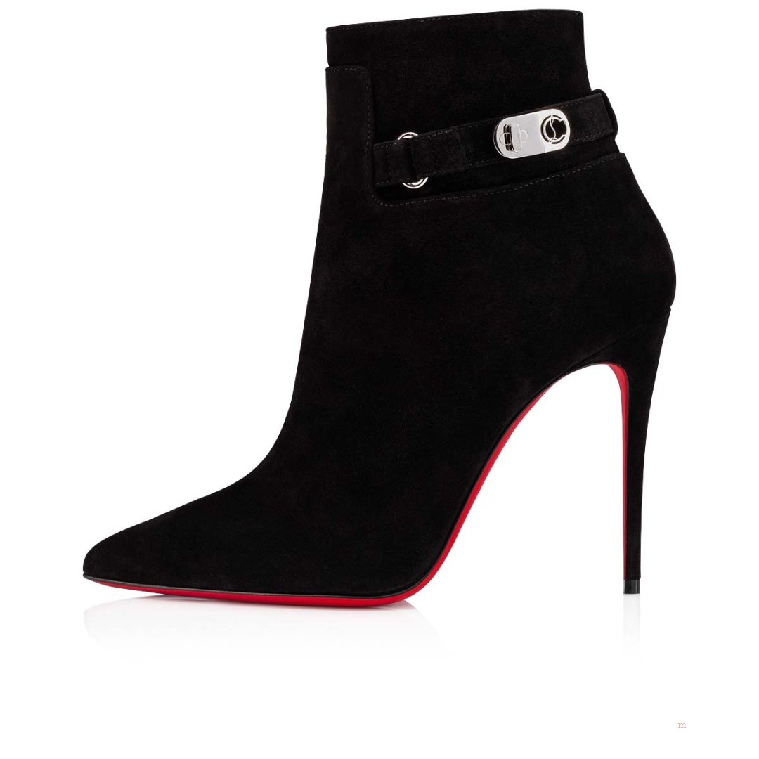 Christian Louboutin Lock So Kate Booty Women's Ankle Boots Black | QAOSGP348