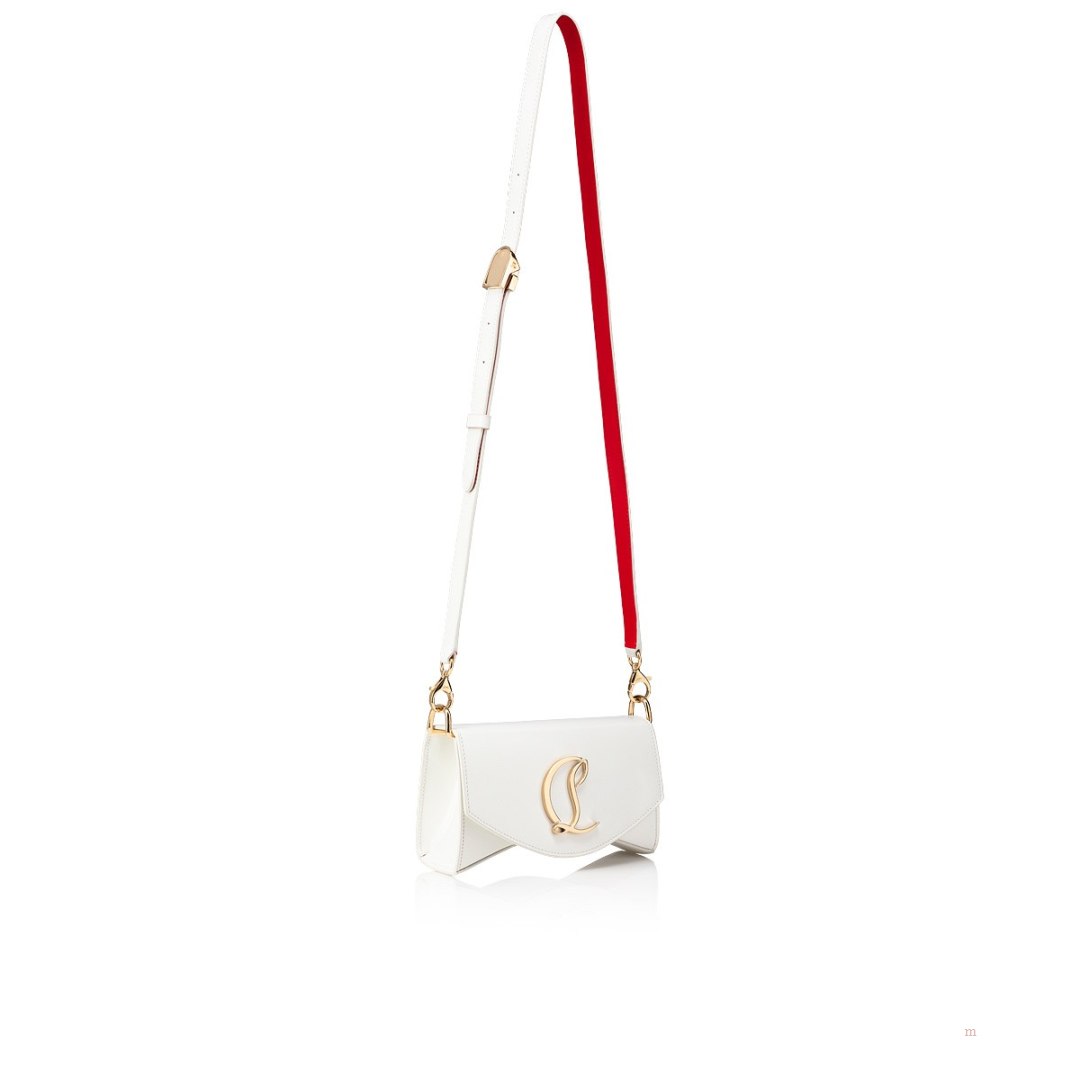 Christian Louboutin Loubi54 Crossbody Women's Crossbody Bag White | MXRQOD456