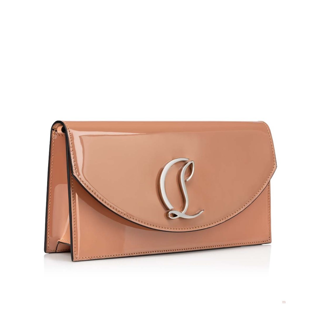 Christian Louboutin Loubi54 Women's Clutch Bag Beige | BLMHIT752