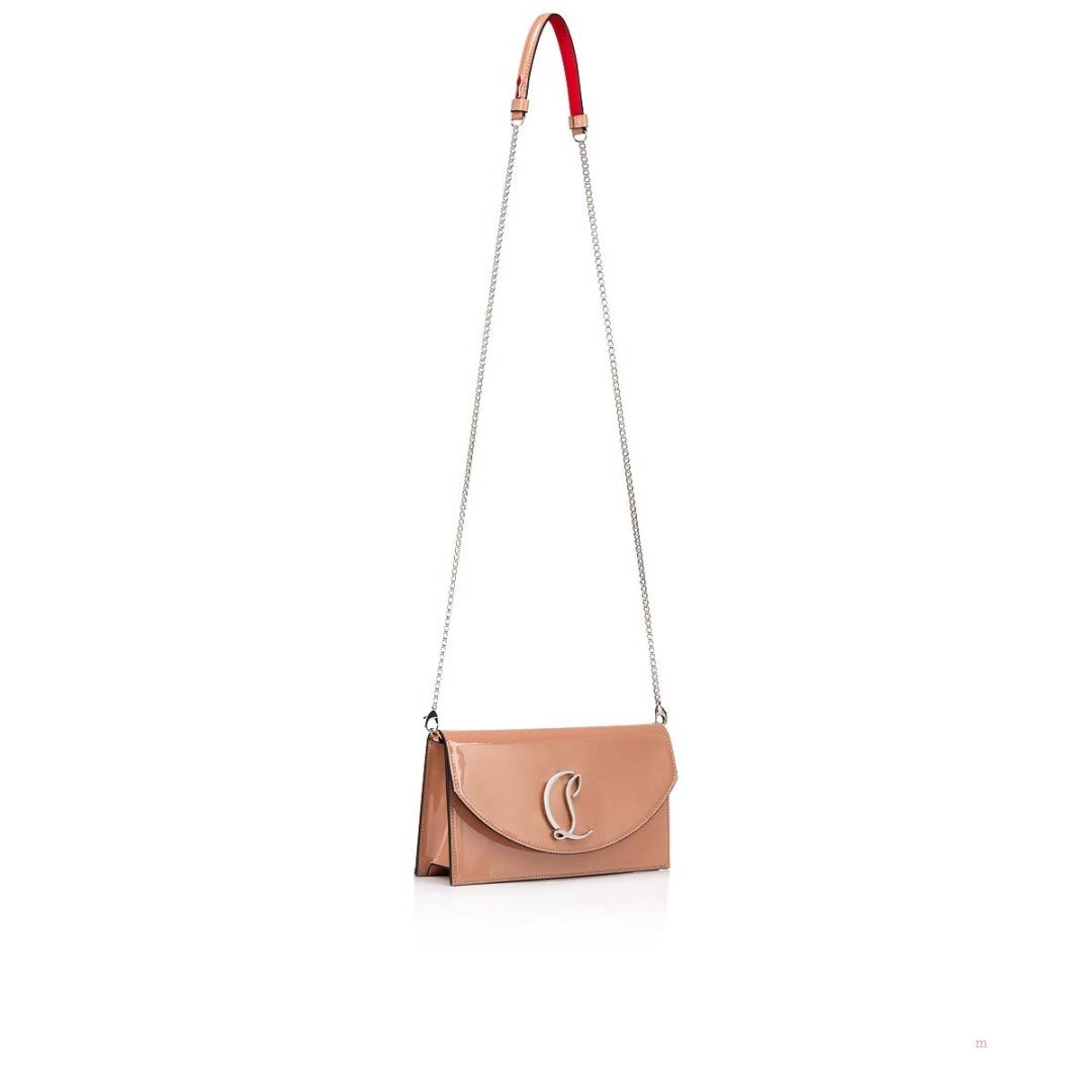 Christian Louboutin Loubi54 Women's Clutch Bag Beige | BLMHIT752