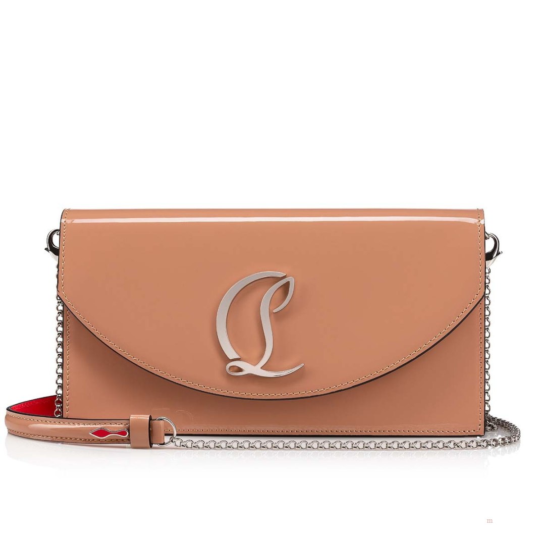 Christian Louboutin Loubi54 Women\'s Clutch Bag Beige | BLMHIT752