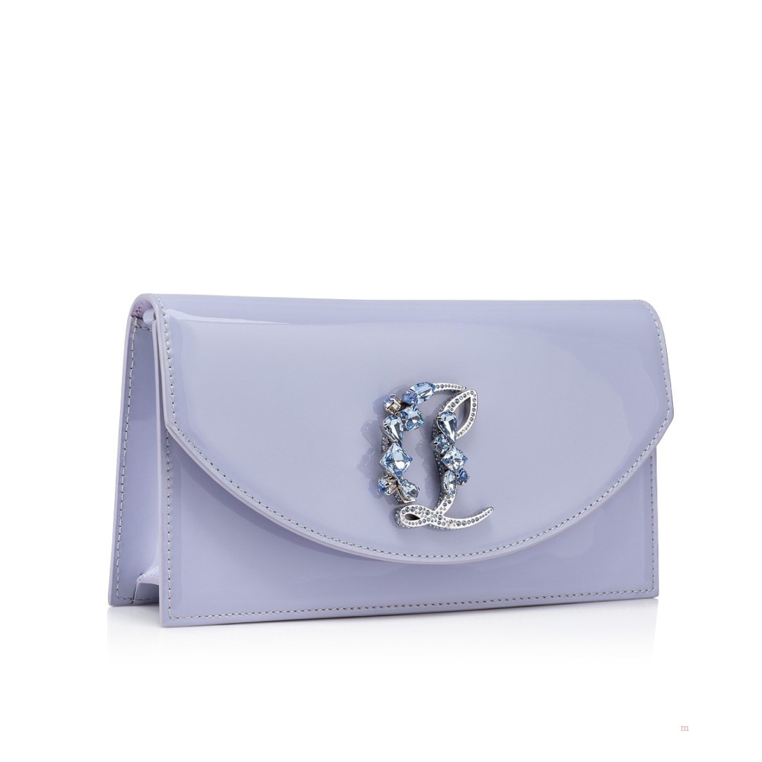 Christian Louboutin Loubi54 Women's Clutch Bag Purple | GVFOPN480