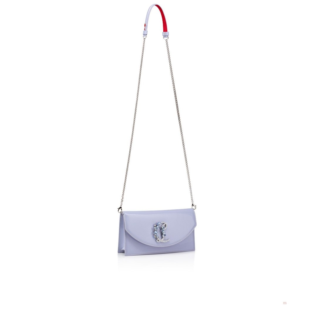 Christian Louboutin Loubi54 Women's Clutch Bag Purple | GVFOPN480