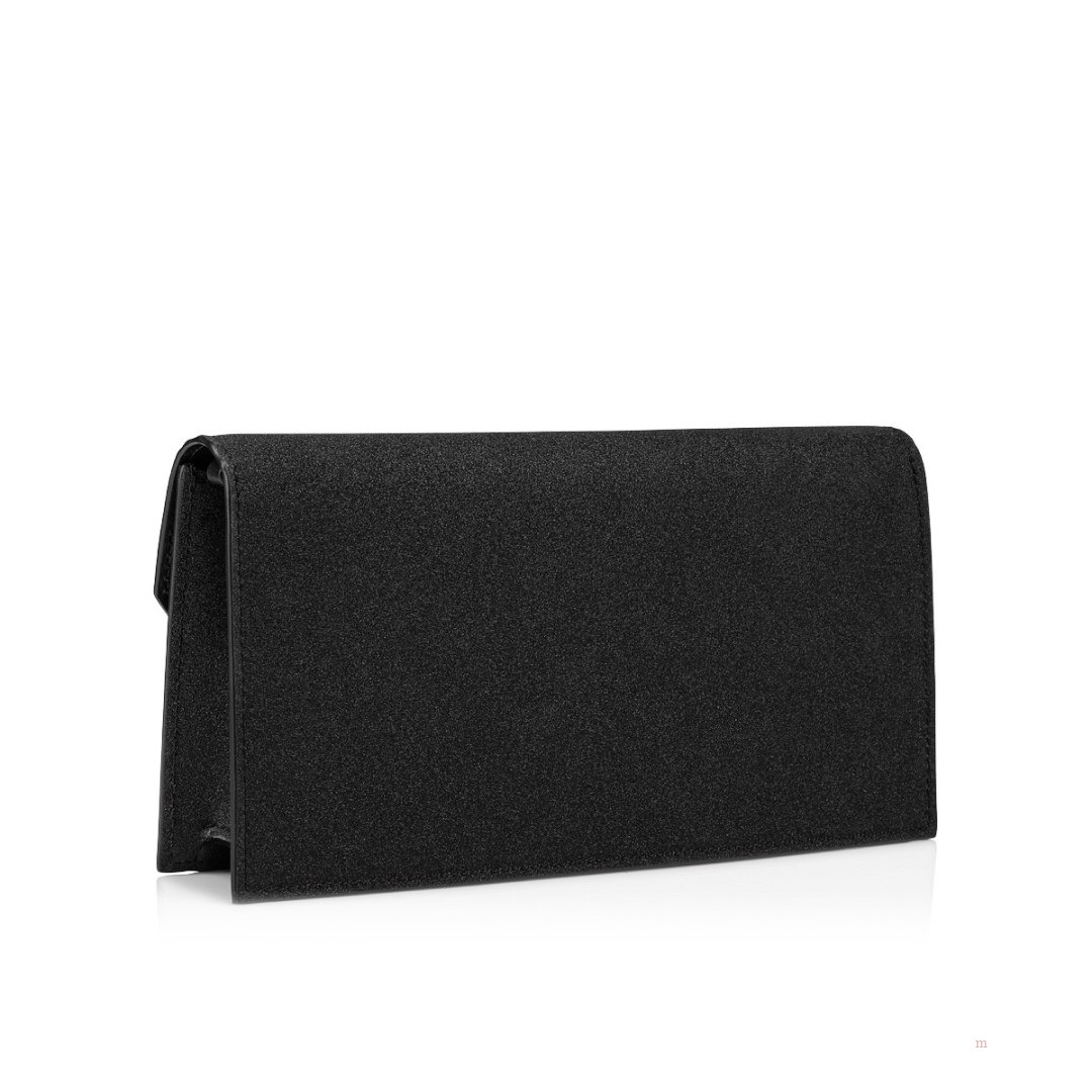 Christian Louboutin Loubi54 Women's Clutch Bag Black | PLAECW325