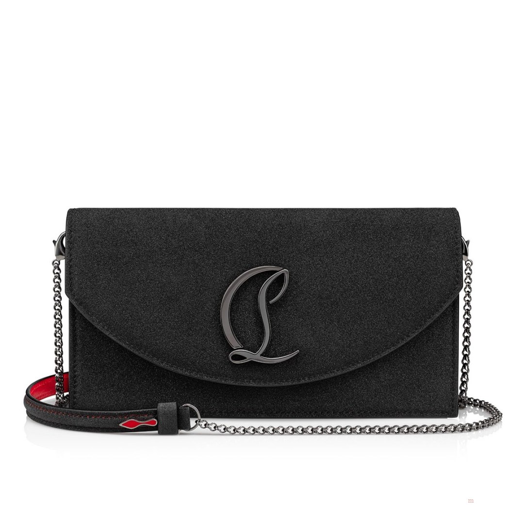 Christian Louboutin Loubi54 Women\'s Clutch Bag Black | PLAECW325