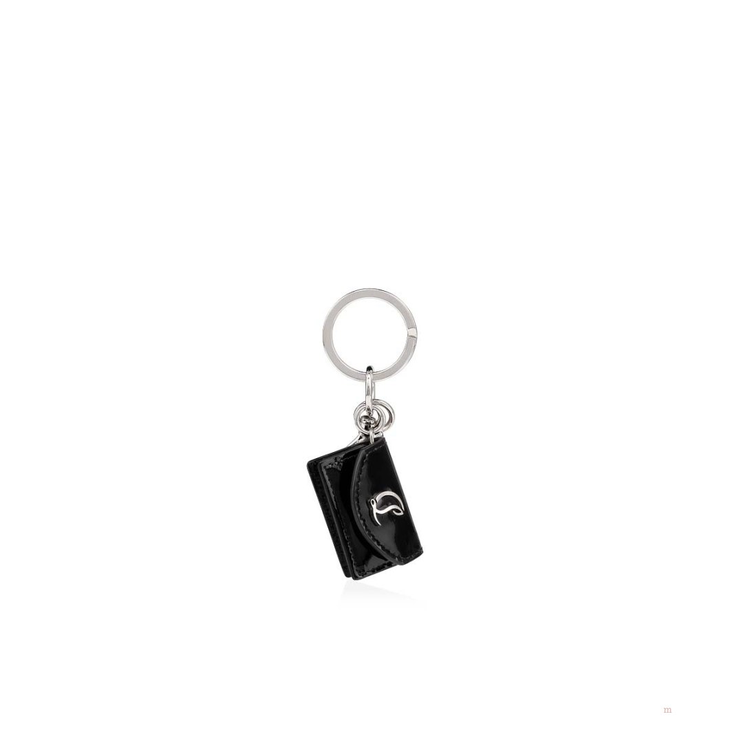 Christian Louboutin Loubi54 keyring Women\'s Keyring Black | MXFSAU740