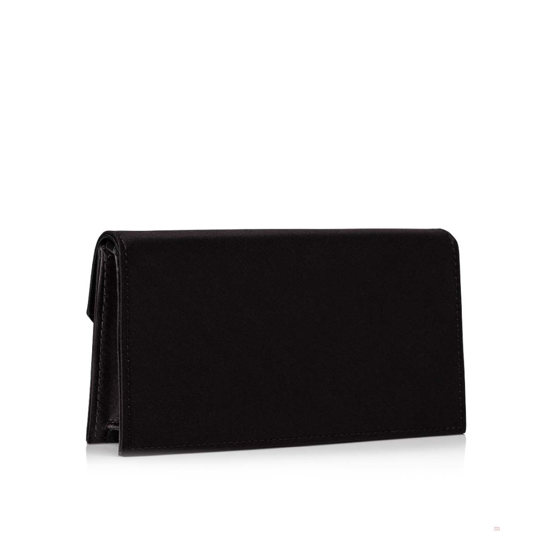 Christian Louboutin Loubi54 small Women's Clutch Bag Black | OLGVIW508