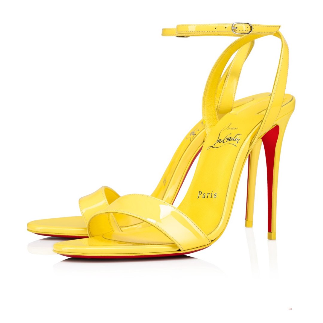 Christian Louboutin Loubigirl Women's Sandals Yellow | BOVSGK140