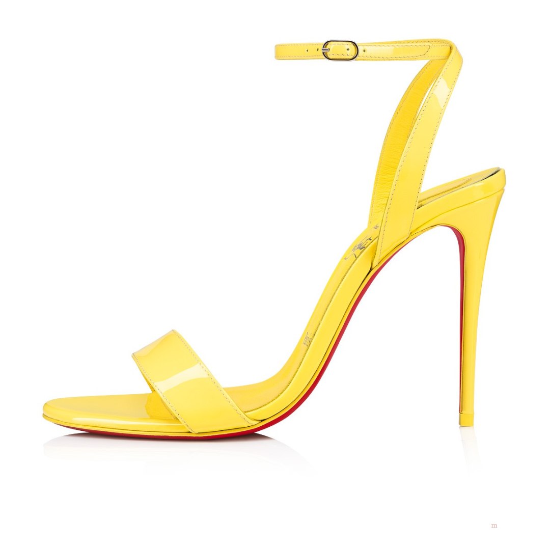 Christian Louboutin Loubigirl Women's Sandals Yellow | BOVSGK140