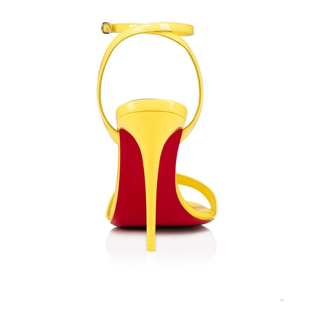 Christian Louboutin Loubigirl Women's Sandals Yellow | BOVSGK140