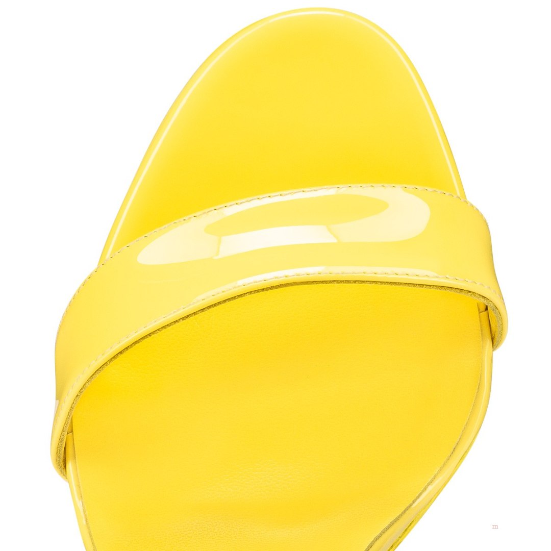 Christian Louboutin Loubigirl Women's Sandals Yellow | BOVSGK140