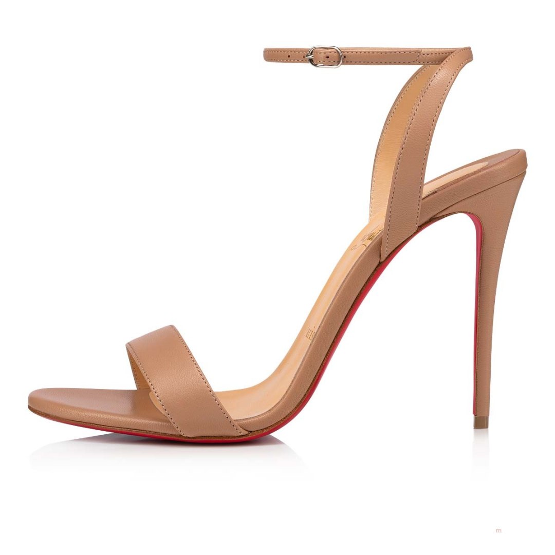 Christian Louboutin Loubigirl Women's Sandals Beige | DSFPLY134