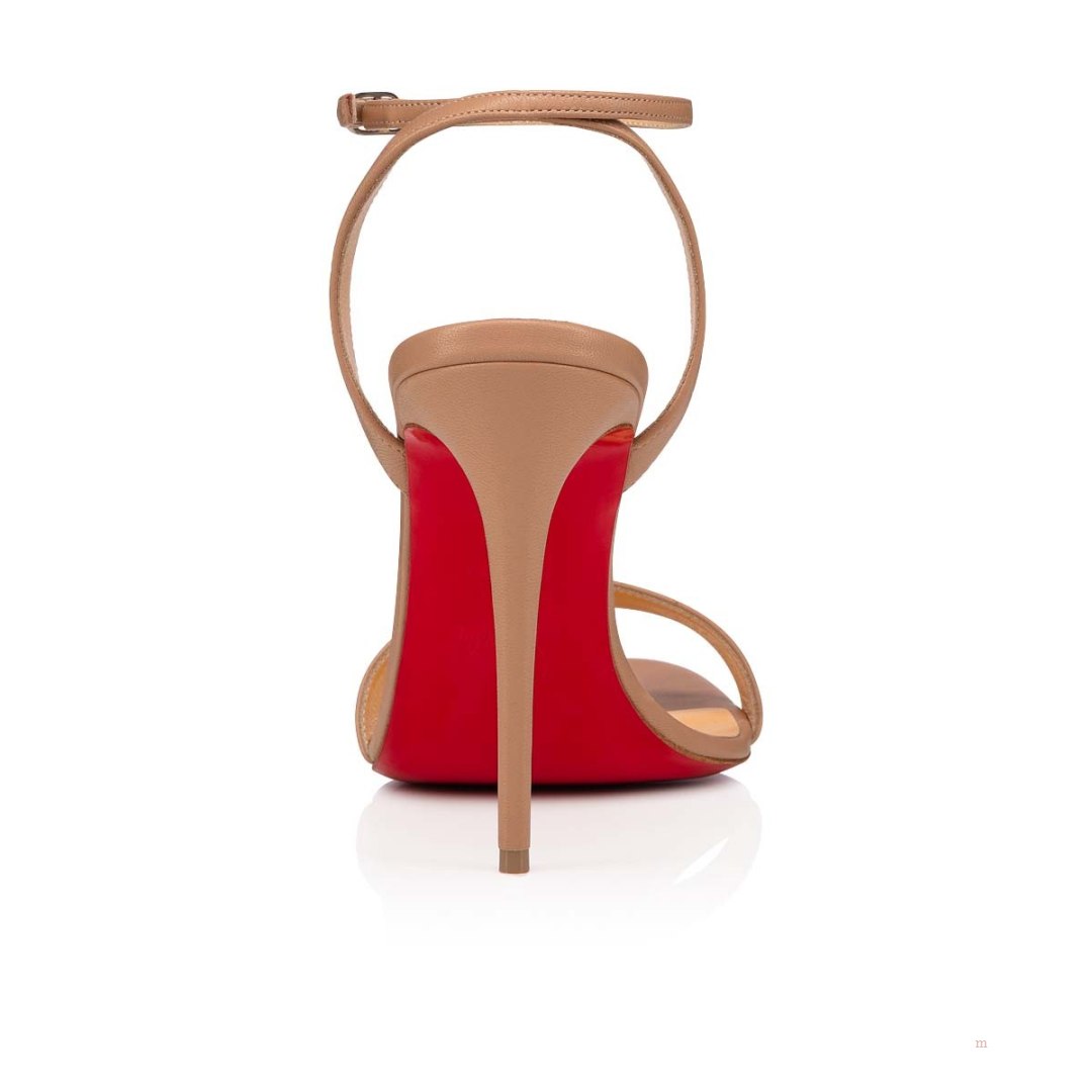 Christian Louboutin Loubigirl Women's Sandals Beige | DSFPLY134