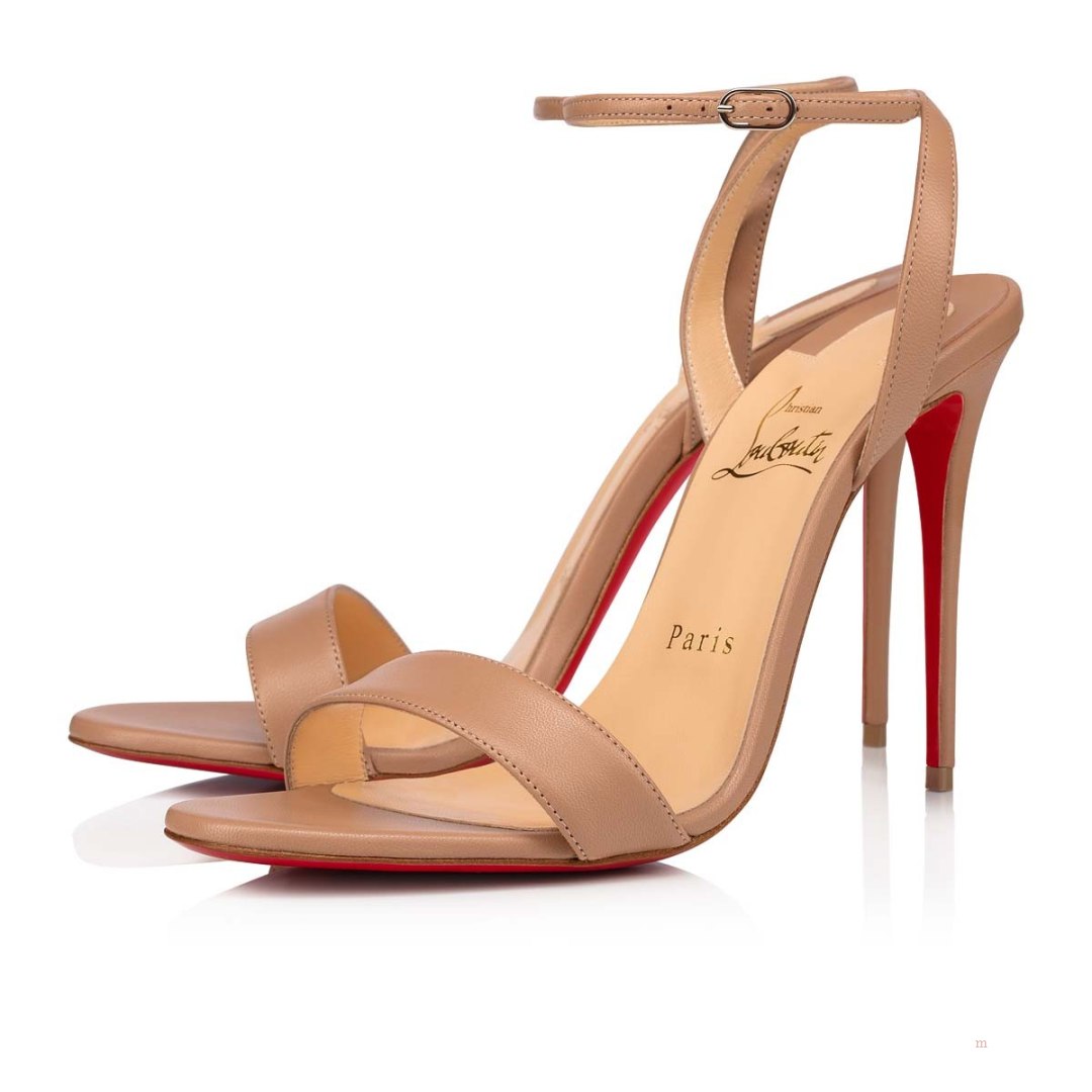 Christian Louboutin Loubigirl Women\'s Sandals Beige | DSFPLY134