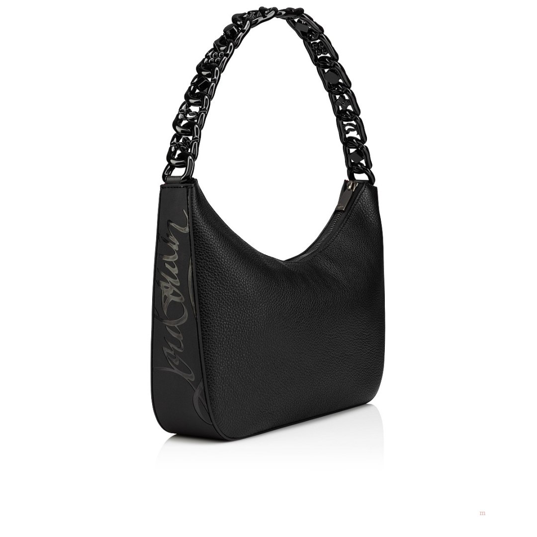 Christian Louboutin Loubila Chain large Women's Shoulder Bag Black | QVTKGW390