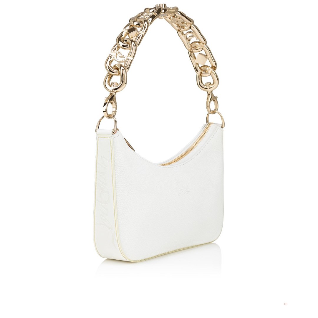 Christian Louboutin Loubila Chain mini Women's Shoulder Bag White | MOTIUX930