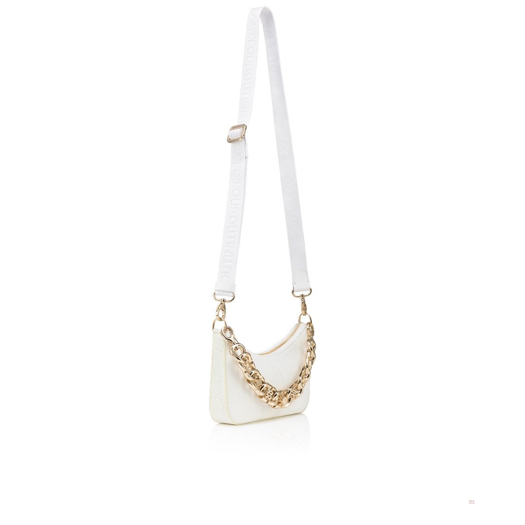 Christian Louboutin Loubila Chain mini Women's Shoulder Bag White | MOTIUX930