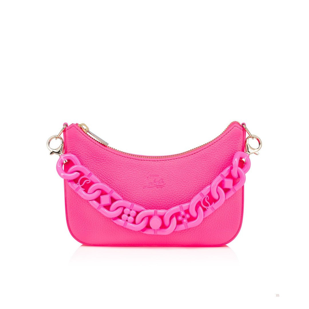 Christian Louboutin Loubila Chain mini Women's Shoulder Bag Pink | OUNKYA590