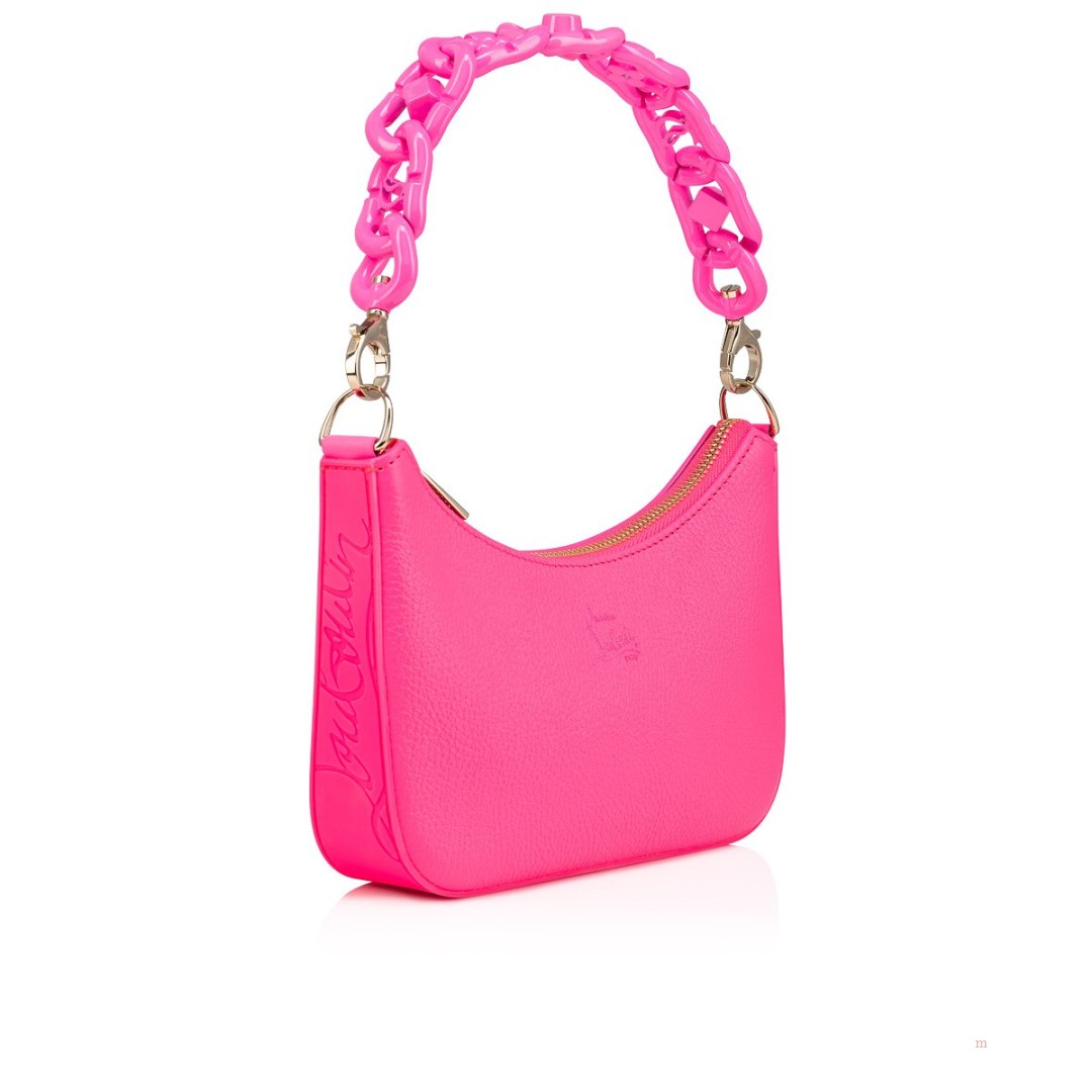 Christian Louboutin Loubila Chain mini Women's Shoulder Bag Pink | OUNKYA590