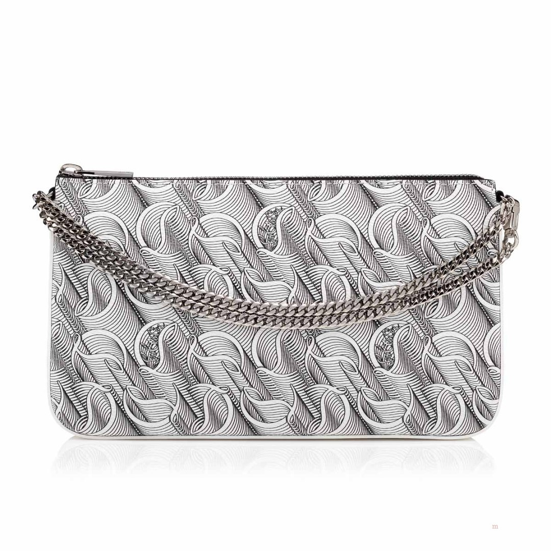 Christian Louboutin Loubila Hybrid Women's Pouch Grey | IUFGNB243