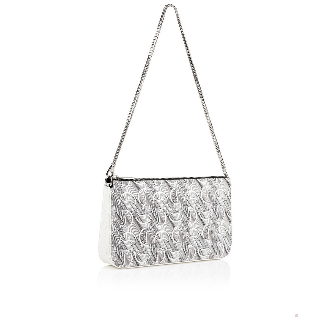 Christian Louboutin Loubila Hybrid Women's Pouch Grey | IUFGNB243