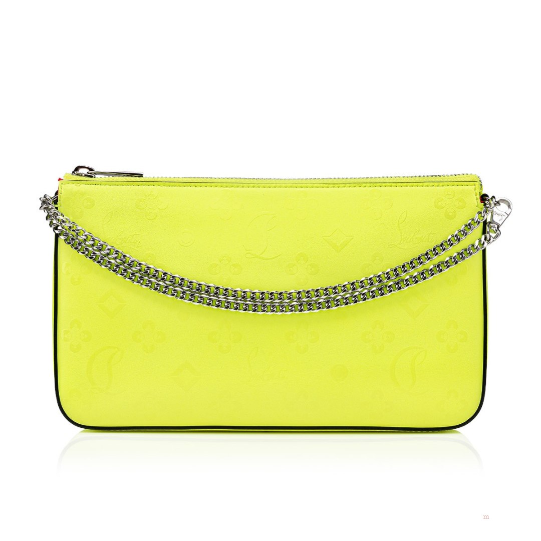 Christian Louboutin Loubila Women's Pouch Yellow | IFPOUM840