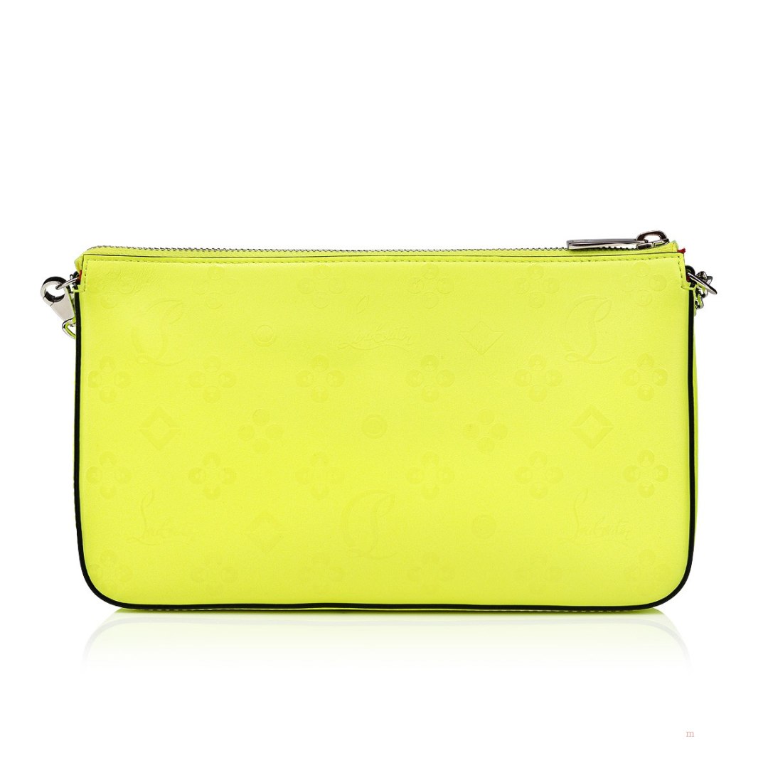 Christian Louboutin Loubila Women's Pouch Yellow | IFPOUM840