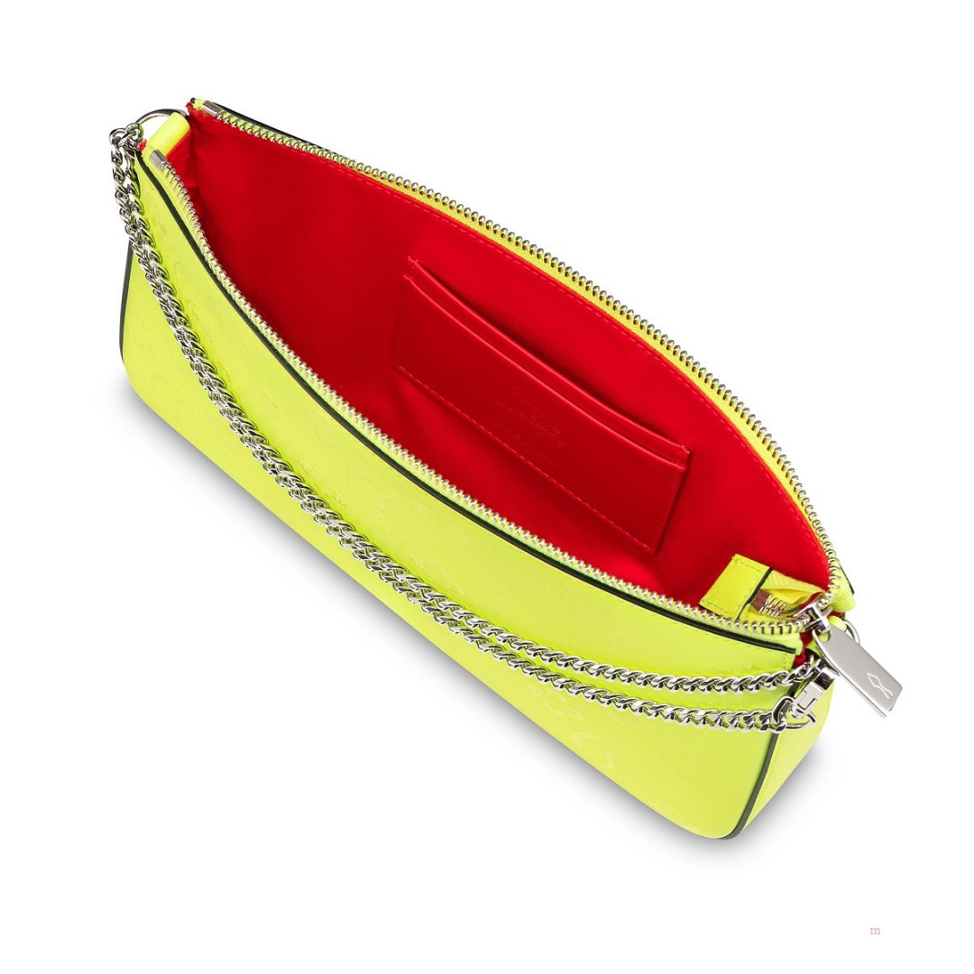 Christian Louboutin Loubila Women's Pouch Yellow | IFPOUM840